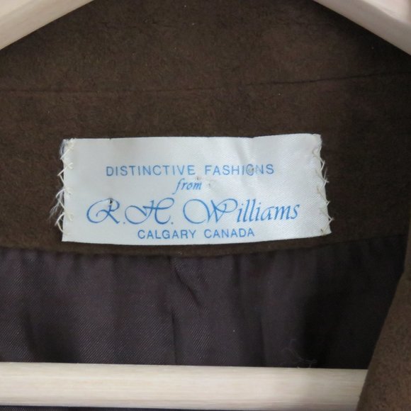 Vintage Ladies Toffee Brown Faux Suede Jacket XS - Picture 8 of 8